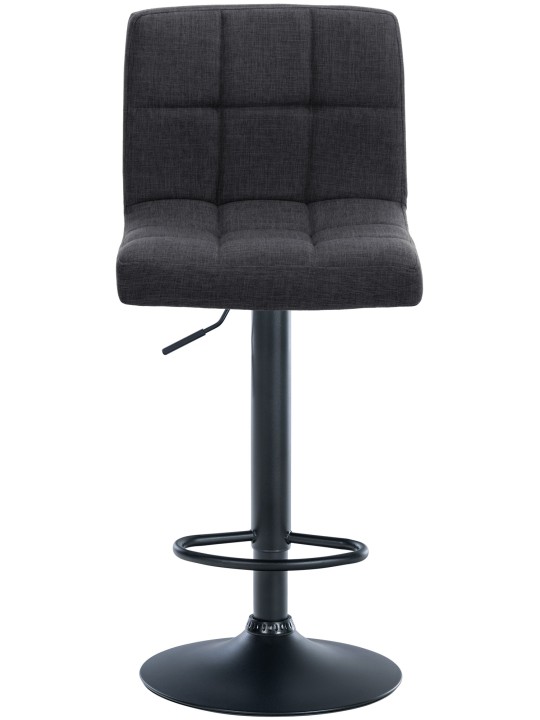 Sada 2 barových stoličiek Calma látka, tmavosivá