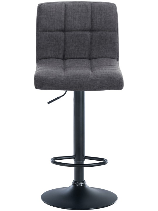 Sada 2 barových stoličiek Calma látka, svetlosivá