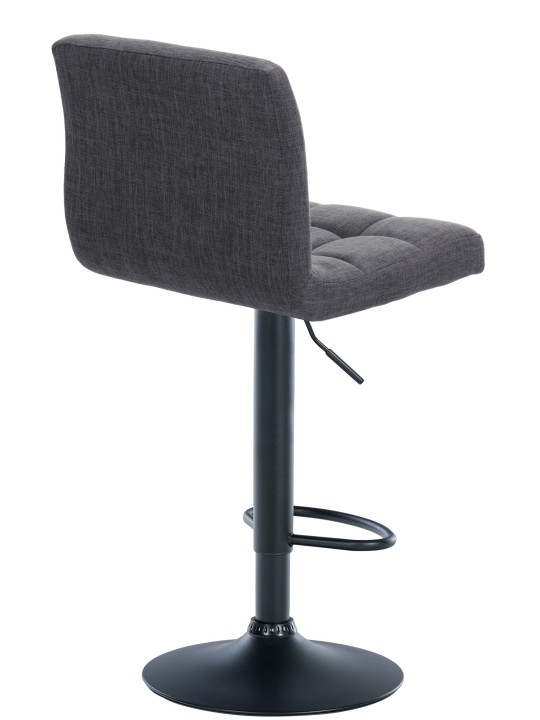 Sada 2 barových stoličiek Calma látka, svetlosivá