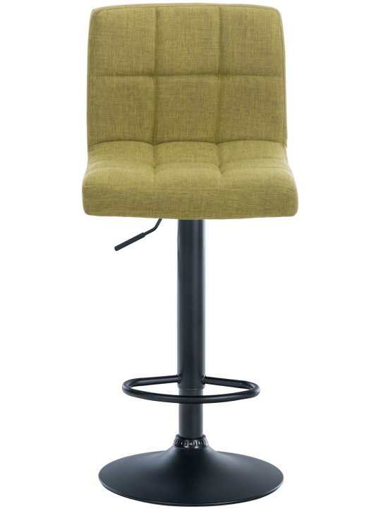 Sada 2 barových stoličiek Calma látka, svetlozelená