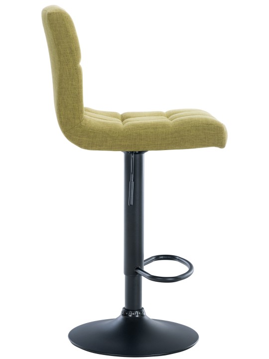 Sada 2 barových stoličiek Calma látka, svetlozelená