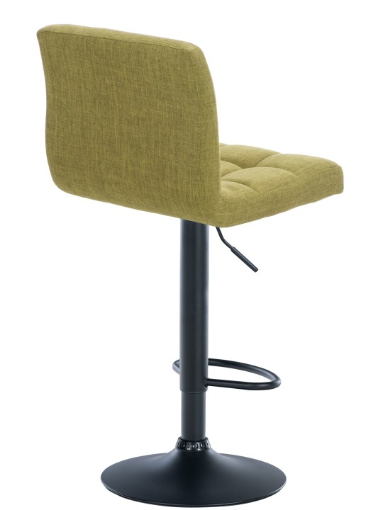 Sada 2 barových stoličiek Calma látka, svetlozelená