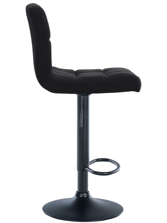 Sada 2 barových stoličiek Calma látka, čierna