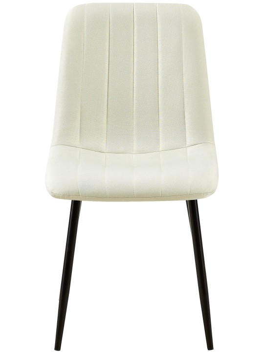 Stolička Dijon látka, krémová