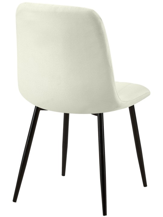 Stolička Dijon látka, krémová