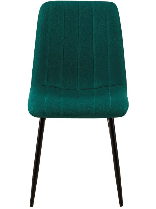 Stolička Dijon látka, tmavozelená