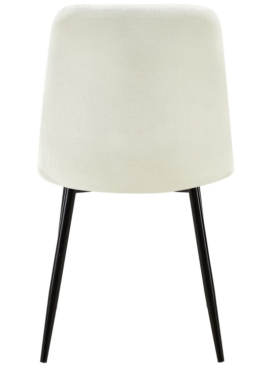 Sada 4 stoličiek látka Dijon, krémová