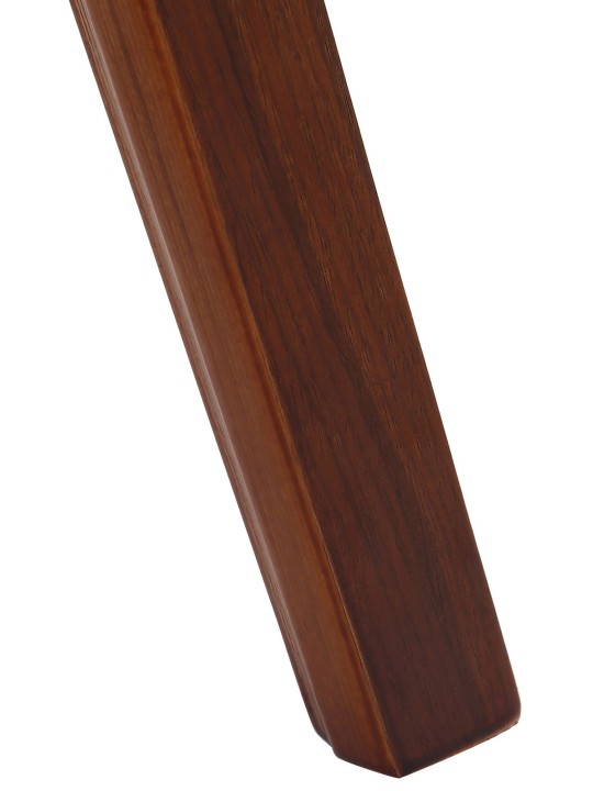 Sada 2 stoličiek Kingston z umelej kože, orech/biela