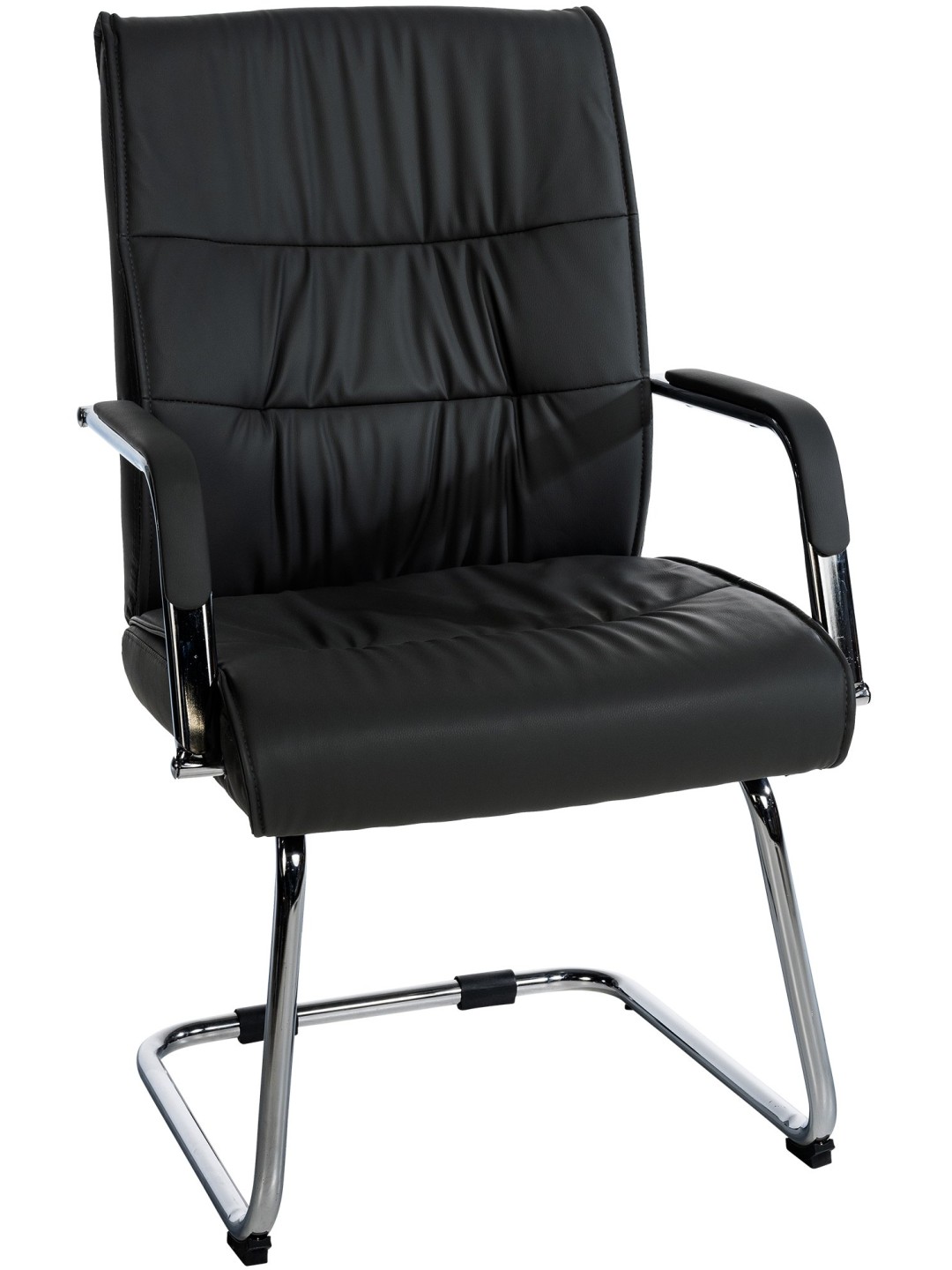 Stolička pre návštevníkov Sievert, čierna