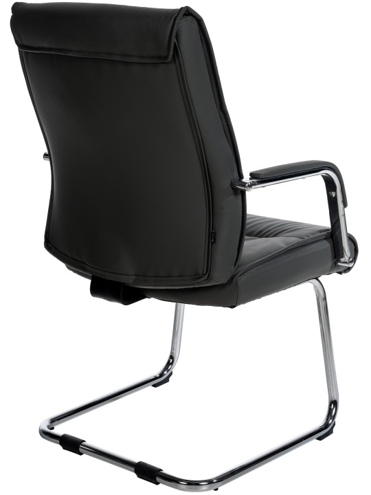 Súprava 2 návštevníckych stoličiek Sievert, čierna Súprava 2 návštevníckych stoličiek Sievert, čierna