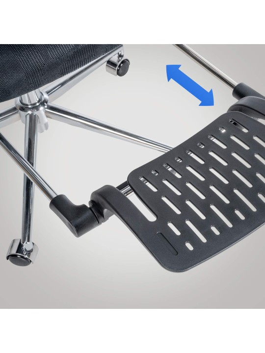 Kancelárska stolička Grover, čierna