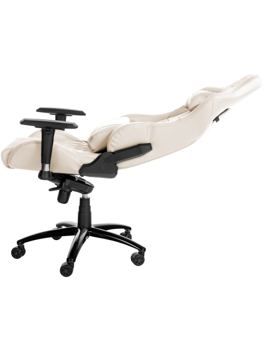 Kancelárske kreslo Keren pravá koža, krémová
