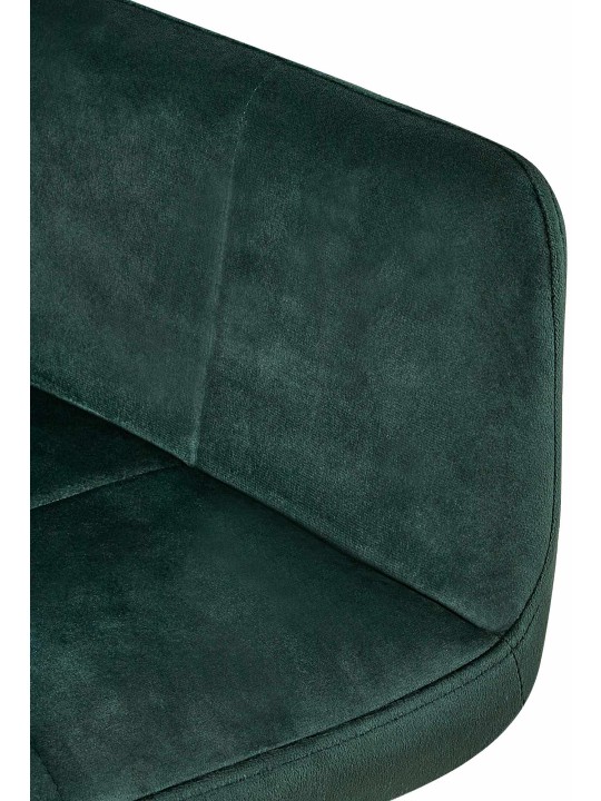 Sada 2 jedálenských stoličiek Emia velvet, zelená