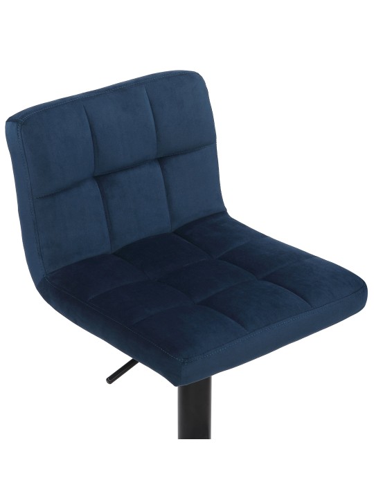 Barová stolička Feni velvet, modrá Barová stolička Feni velvet, modrá