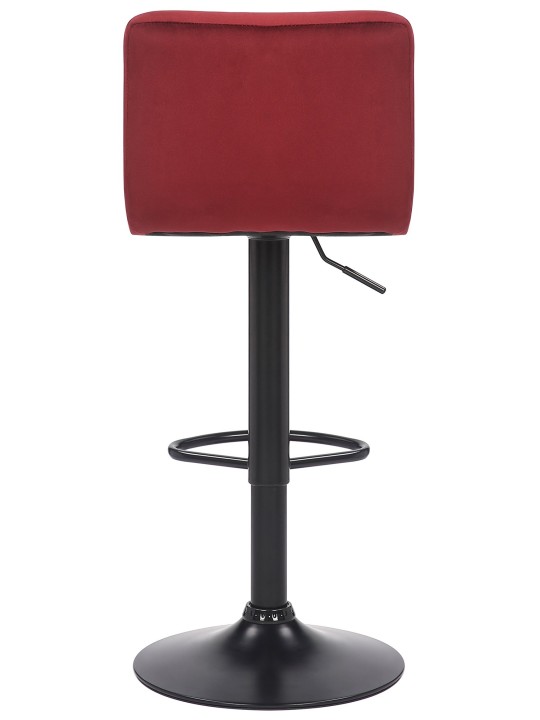 Barová stolička Feni velvet, červená