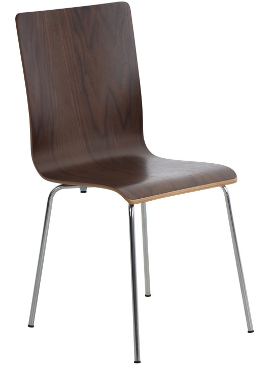 Stolička pre návštevníkov Pepe, orech