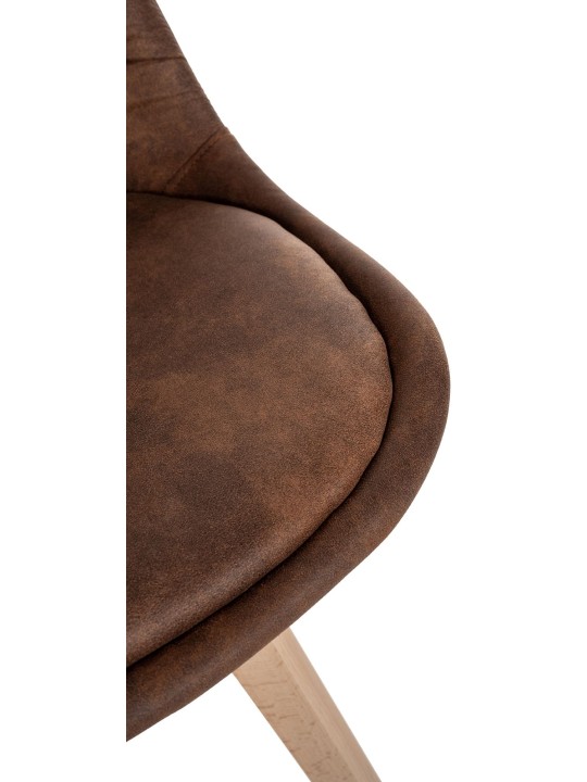 Stolička Linares Vintage, hnedá