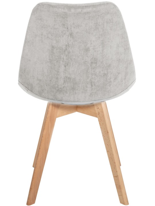 Sada 4 stoličiek Linares Cord, béžová