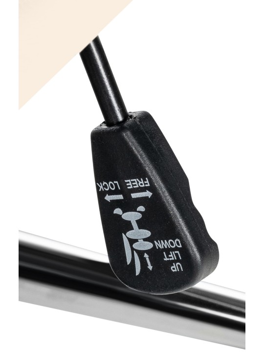 Kancelárska stolička Mollis pravá koža, krémová