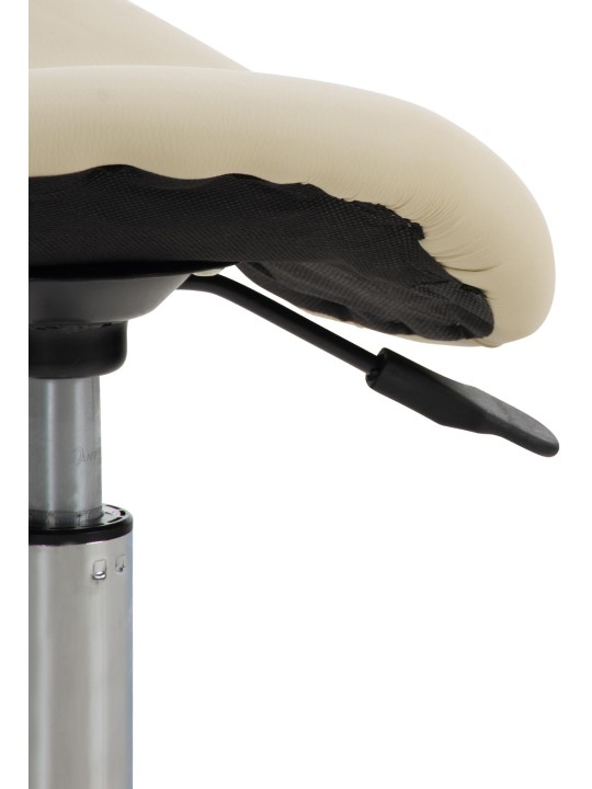 Pracovná stolička Reno, krémová