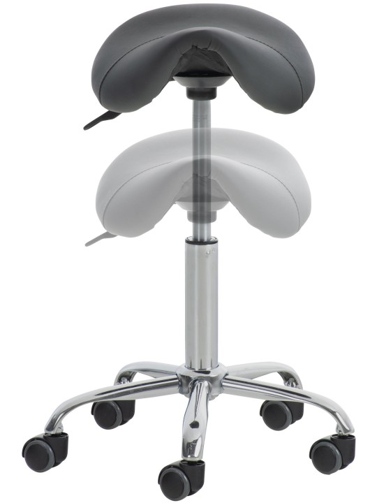 Pracovná stolička Reno, sivá