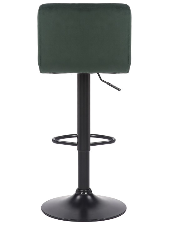 Sada 4 barových stoličiek Feni velvet, zelená