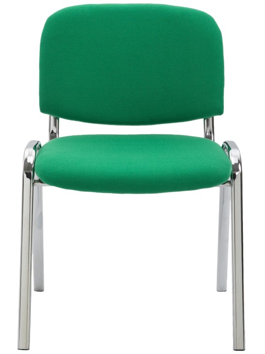 Stolička pre návštevy Ken C látka, zelená