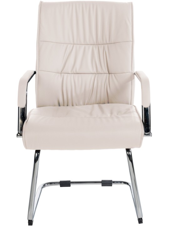 Stolička pre návštevníkov Sievert, krémová