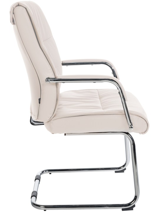 Stolička pre návštevníkov Sievert, krémová