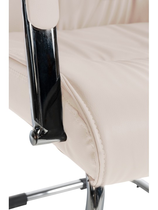 Stolička pre návštevníkov Sievert, krémová