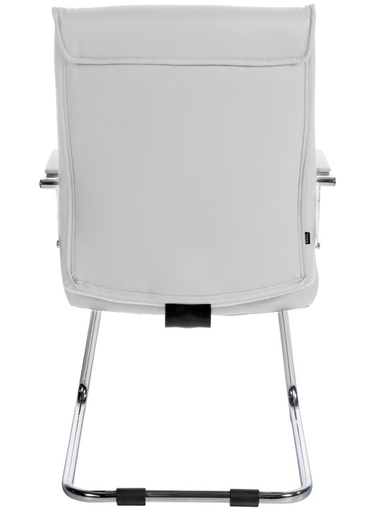 Súprava 2 návštevníckych stoličiek Sievert, biela Súprava 2 návštevníckych stoličiek Sievert, biela