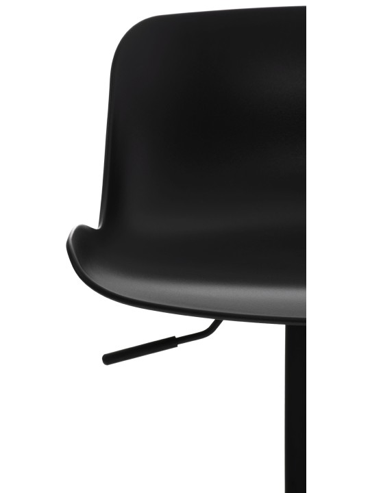 Barová stolička Almada, čierna