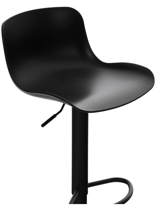 Barová stolička Almada, čierna