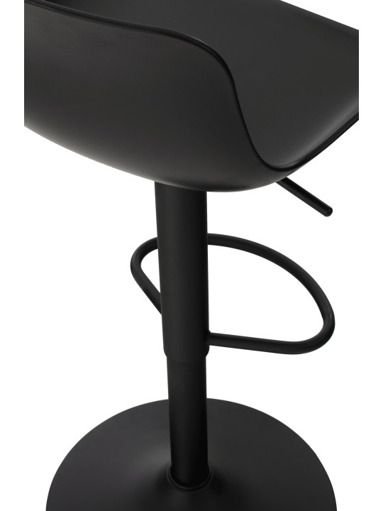 Barová stolička Almada, čierna