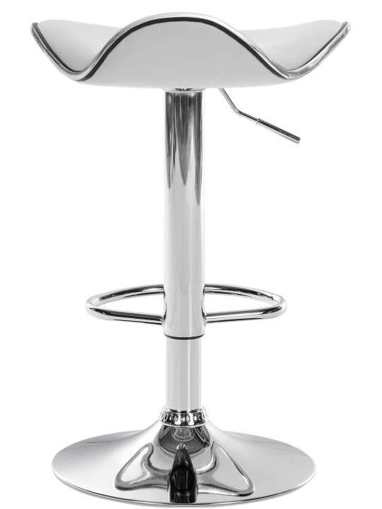 Barová stolička Shanghai imitácia kože C, biela