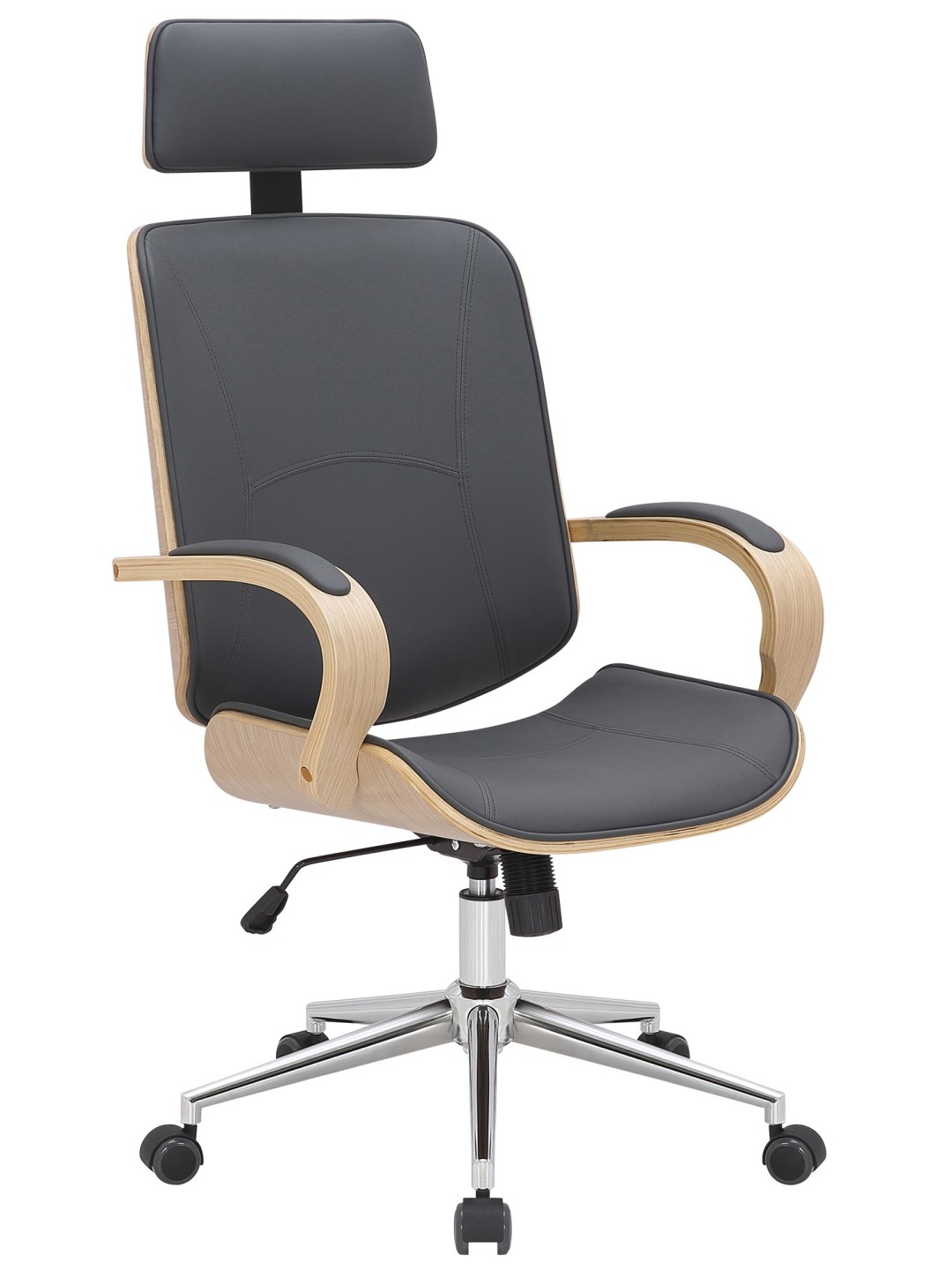 Kancelárska stolička Dayton, natura/grau