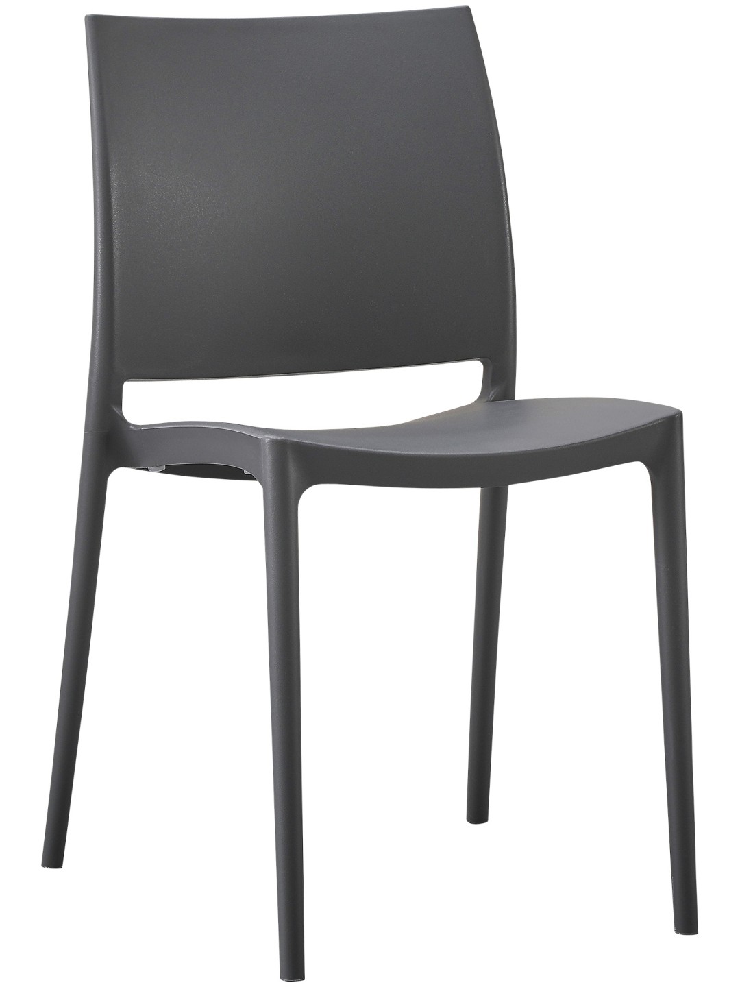 Stolička Meton, tmavosivá