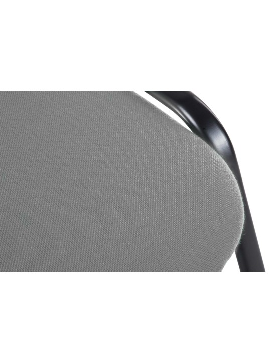 Stolička pre návštevy Ken V2 látka, sivá