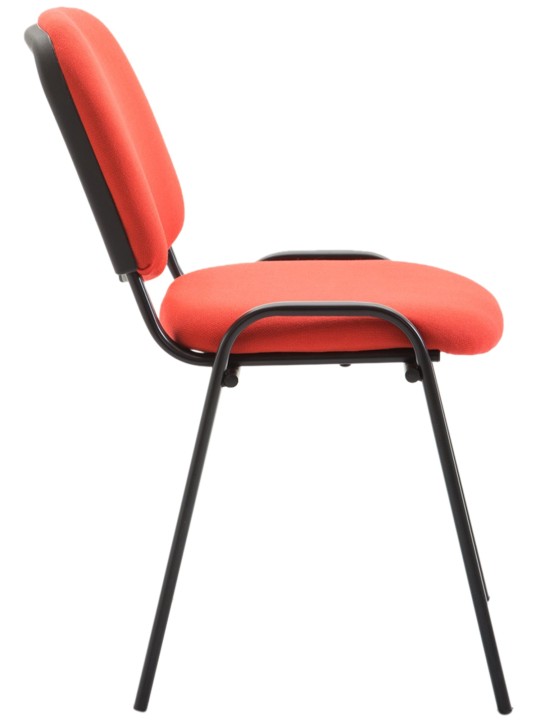 Stolička pre návštevy Ken V2 látka, červená