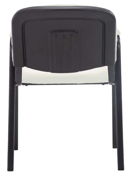 Kreslo pre návštevníkov Ken PRO umelá koža, krémová