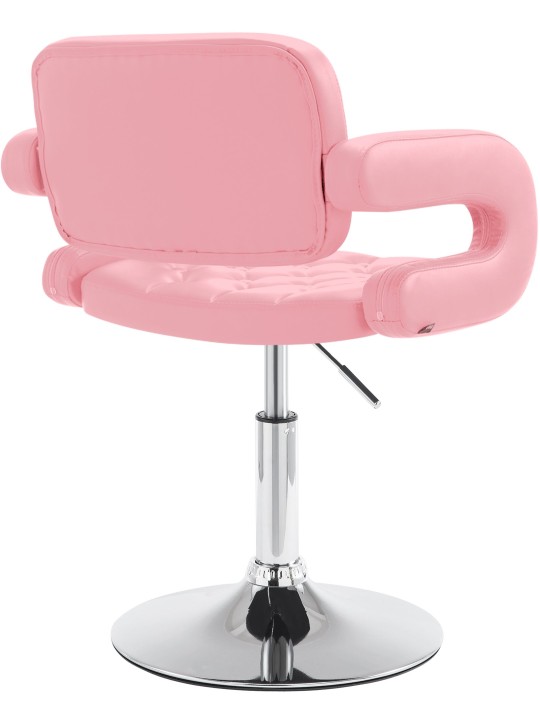 Lehátko Dublin z umelej kože, ružová