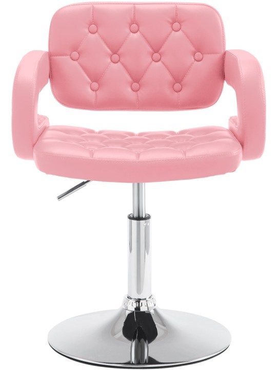 Lehátko Dublin z umelej kože, ružová