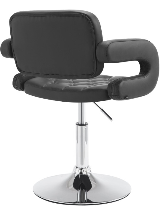 Lehátko Dublin z umelej kože, čierna