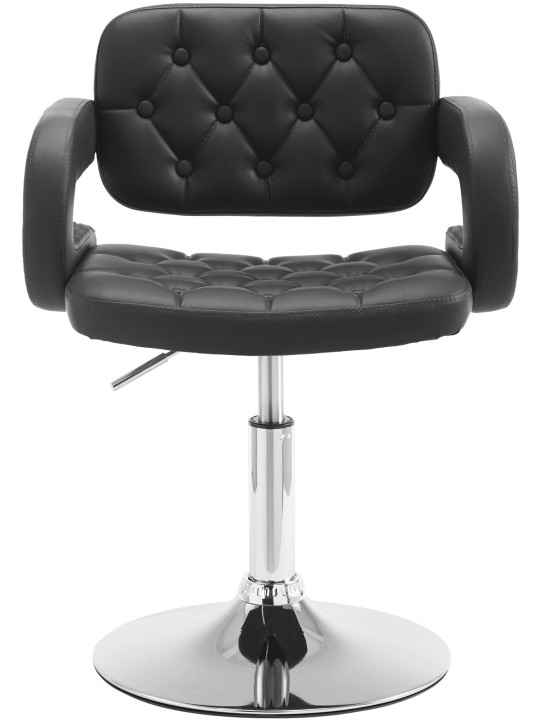 Lehátko Dublin z umelej kože, čierna