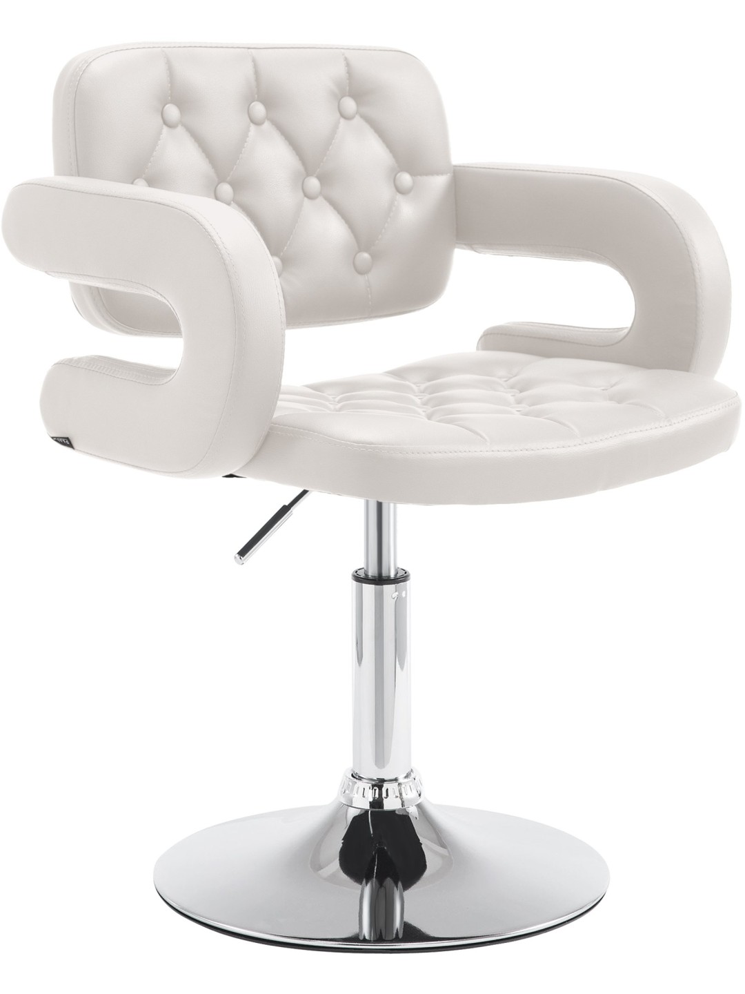 Lehátko Dublin z umelej kože, biela