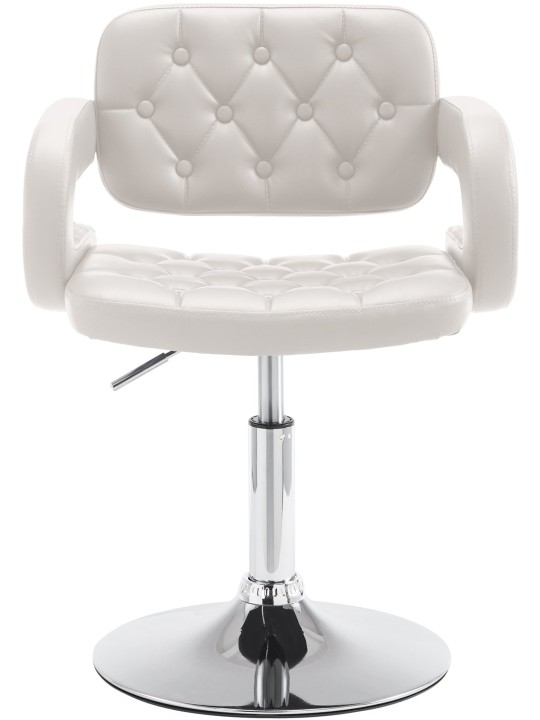 Lehátko Dublin z umelej kože, biela