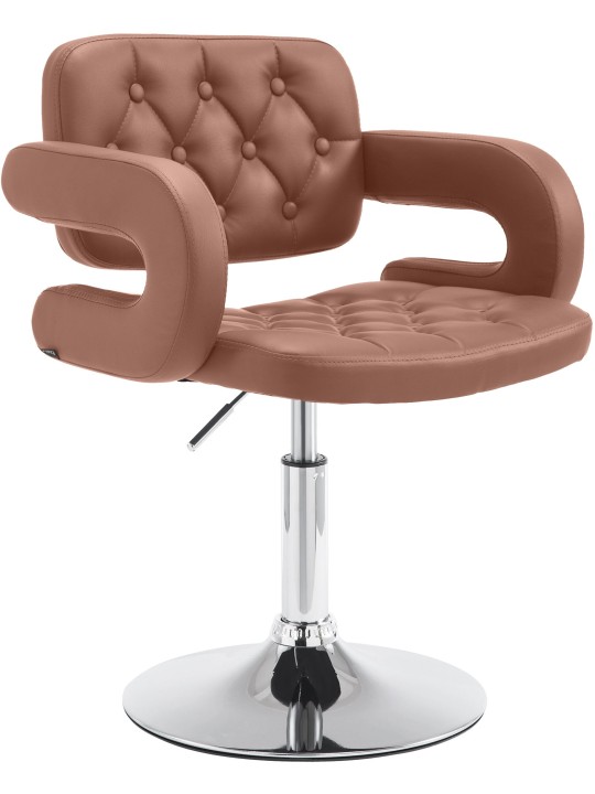 Lehátko Dublin z umelej kože, koňaková