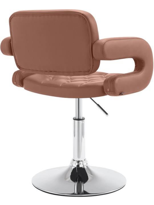 Lehátko Dublin z umelej kože, koňaková