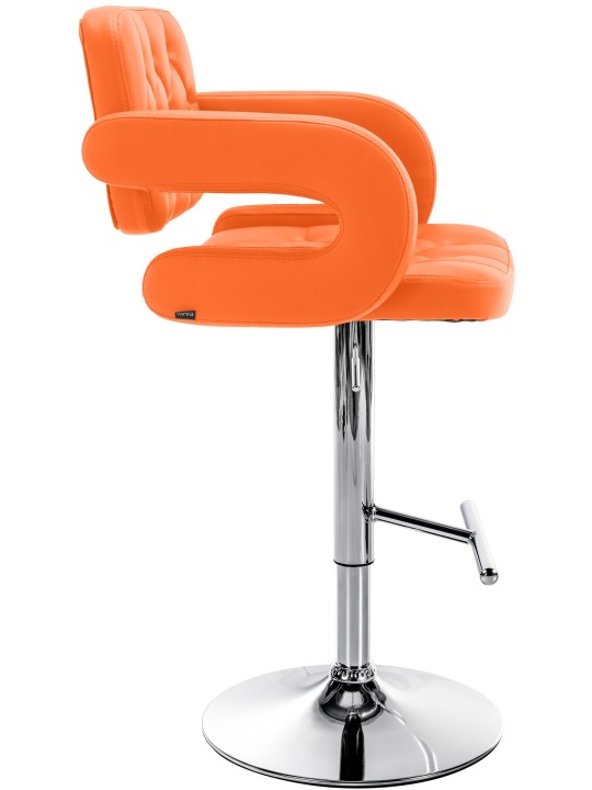 Barová stolička Dublin C, oranžová