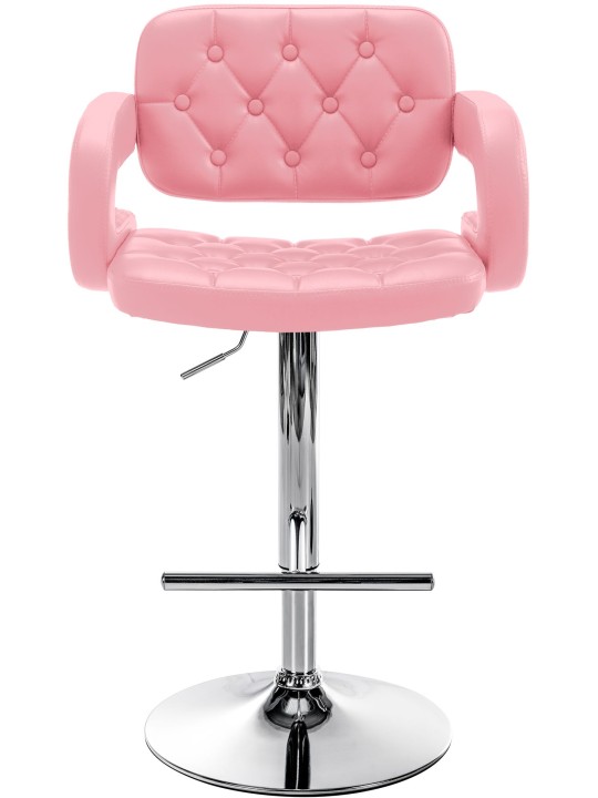 Barová stolička Dublin C, ružová